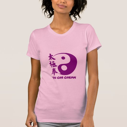 Tai chi T-Shirt for woman Tシャツ (正面)