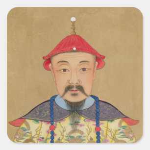 T'ai T'sin Che-Tsou (1638-61年)のポートレート スクエアシール