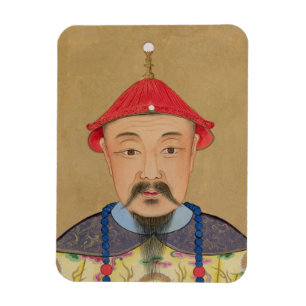 T'ai T'sin Che-Tsou (1638-61年)のポートレート マグネット