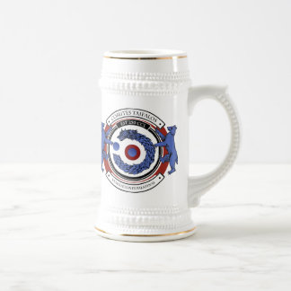 Taifalos -ステインHeraldic紋章付き外衣 ビールジョッキ