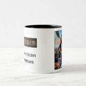 Taigeの"起源"のコーヒー・マグ ツートーンマグカップ (中央)