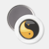 Taijitu_yellow マグネット (正面/裏面)