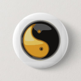 Taijitu_yellow 缶バッジ