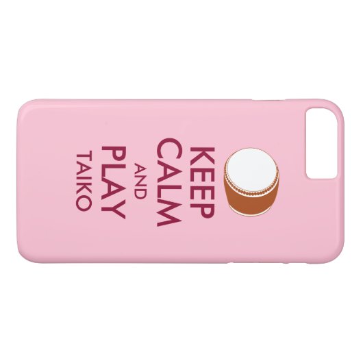 Taikoのギフトは平静を保ち、Taikoのドラムカスタムを遊びます Case-Mate iPhoneケース (裏面(横))