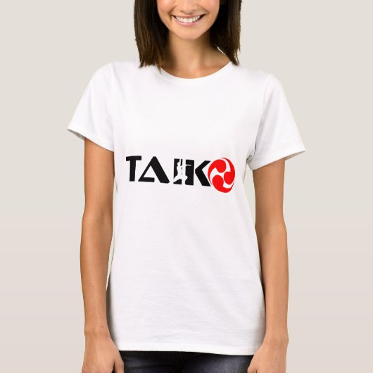 Taikoの人(デザイン1) Tシャツ (正面)