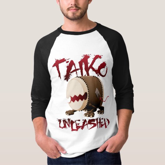 Taikoは自由にしました Tシャツ (正面)