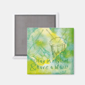 Taiko Magneet met leuke qoute マグネット (正面/裏面)