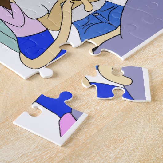 Tail harem  ジグソーパズル (側面)