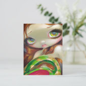 「Tail of Mossy金ゴールド」はがき ポストカード (スタンド正面)