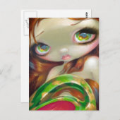 「Tail of Mossy金ゴールド」はがき ポストカード (正面/裏面)