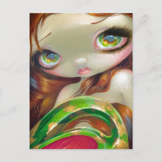 「Tail of Mossy金ゴールド」はがき ポストカード (正面)