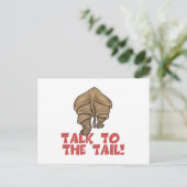 Tail Rhinoと話す ポストカード (スタンド正面)