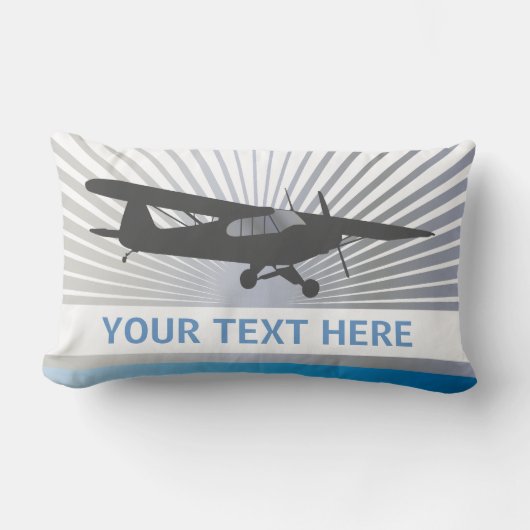 Taildraggerの高翼の航空機 ランバークッション (正面)