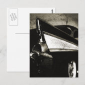 Tailfins - 1957 Chevyポストカード ポストカード (正面/裏面)