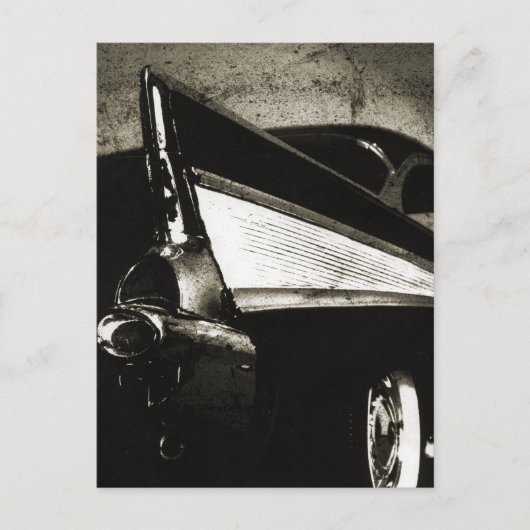 Tailfins - 1957 Chevyポストカード ポストカード (正面)