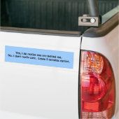 Tailgaterのバンパーステッカー バンパーステッカー (トラック上)