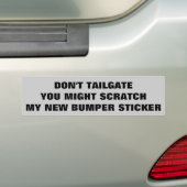 Tailgater私の新しい… バンパーステッカー (車上)