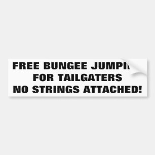 Tailgatersのためにひもを跳ばない自由なバンジー バンパーステッカー