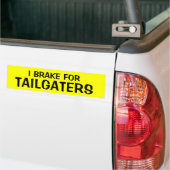 Tailgatersのためのブレーキ バンパーステッカー (トラック上)