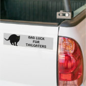 Tailgatersのための不運 バンパーステッカー (トラック上)