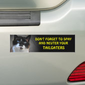 TAILGATERSのSpayとNeuter バンパーステッカー (車上)