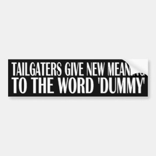 TAILGATERS =ダミー バンパーステッカー
