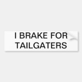 Tailgaters バンパーステッカー (正面)
