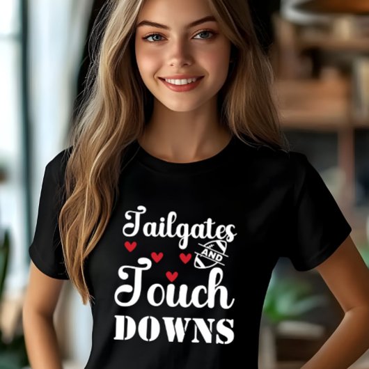 Tailgates and Touchdowns Football  Tシャツ