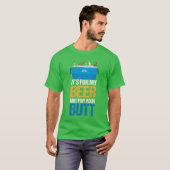 Tailgating Beer Quote vintage Tシャツ (正面フル)