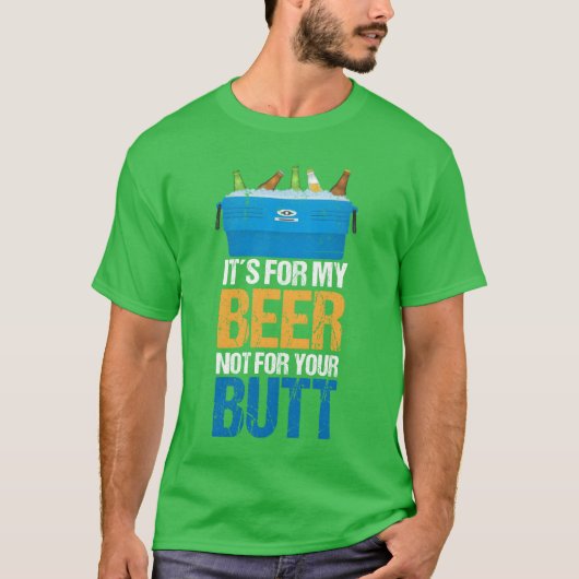 Tailgating Beer Quote vintage Tシャツ (正面)