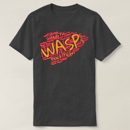 Tailgating Wasp Kansas City Chiestsレトロヴィンテージ Tシャツ (デザイン正面)