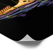 Tailing Redfish Red Drum Fish Shirt Redfish Tail  ポスター (角)