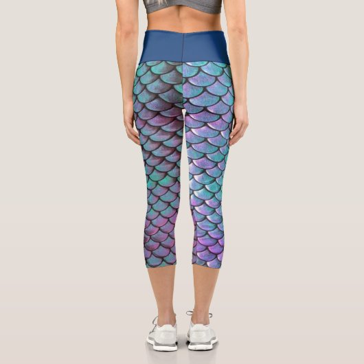  taille haute sirène カプリレギンス (裏面)