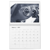 Taillights 2026 Classic Car Calendar カレンダー (2月 2027)