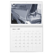 Taillights 2026 Classic Car Calendar カレンダー (3月 2027)