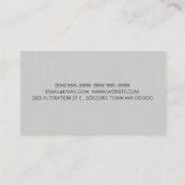 Tailor, Alterations, Tailoring, Seamstress, Tailor 名刺 (裏面)