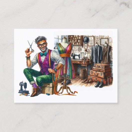 Tailor Sewing 名刺 (正面)