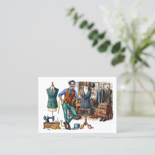 Tailor Sewing 名刺 (スタンド正面)