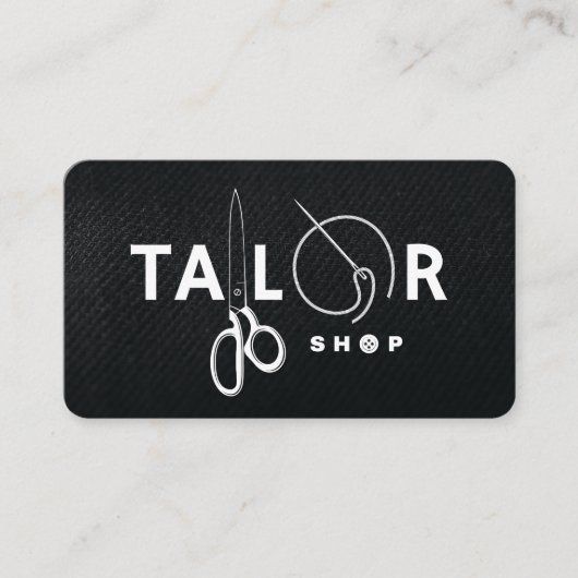 Tailor Shop | Garment Tools 名刺 (正面)