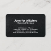 Tailor Shop | Garment Tools 名刺 (裏面)