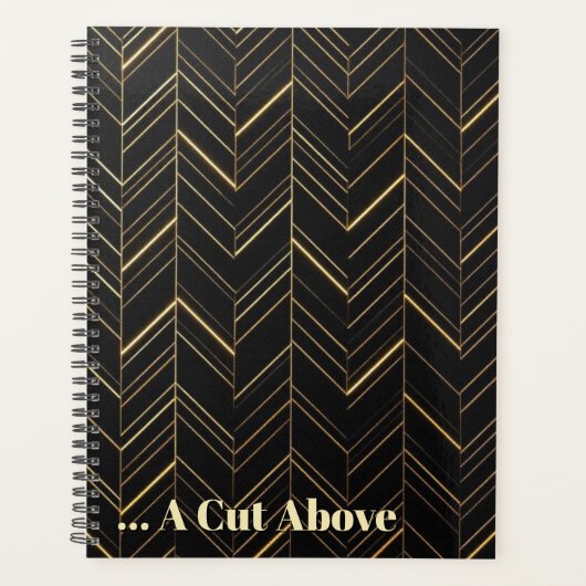 Tailored Herringbone Weave | Classic Suit Lining I プランナー手帳 (正面)