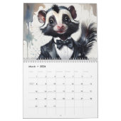 Tails and Tuxedos 2026 Calendar Classy Creatures カレンダー (3月 2026)