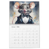 Tails and Tuxedos 2026 Calendar Classy Creatures カレンダー (1月 2026)