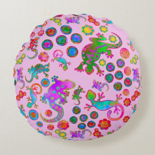 Tails from the Nursery at Dusk ラウンドクッション (正面)