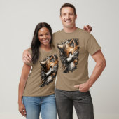 Tails Miles from Sonic the Hedgehog Badass Print D Tシャツ (ユニセックス)