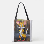 Tails Reimagined as a Rat – Sonic Fan Art Concept トートバッグ (裏面)