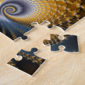 Tailspin – フラクタルアート ジグソーパズル (側面)