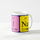 Taina定期的なテーブル名mug コーヒーマグカップ (正面右)