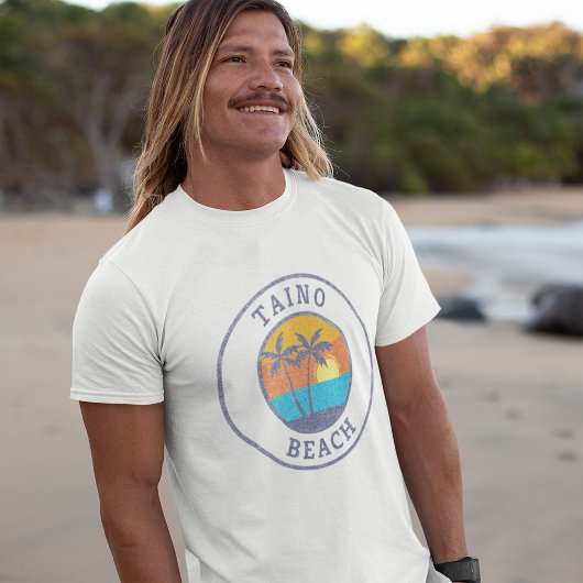 Taino Beach, Bahamas Faded Classic Style Tシャツ