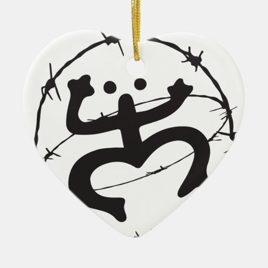 Taino Nativo セラミックオーナメント (正面)